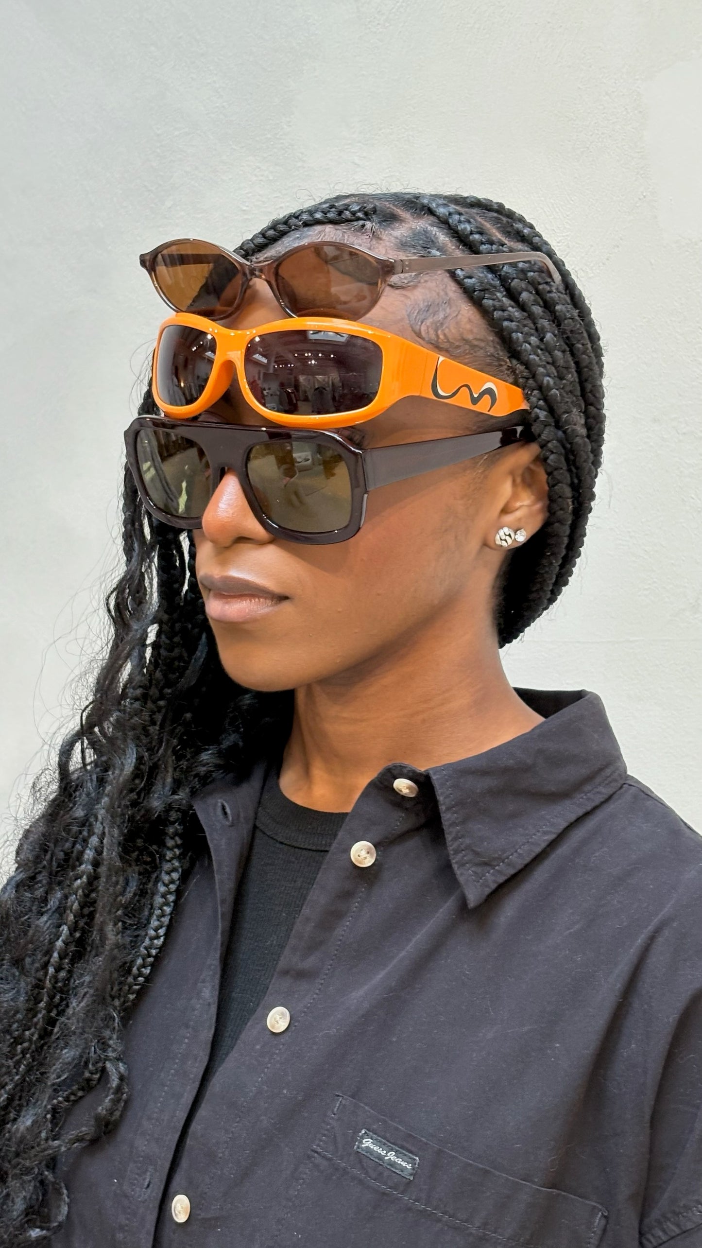 Elin Warn Sunglasses Orange