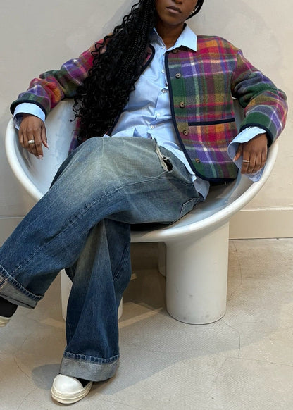 Sezane Checkerd Jacket