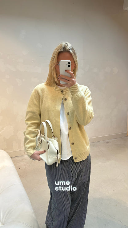 Cos Cardigan Butteryellow