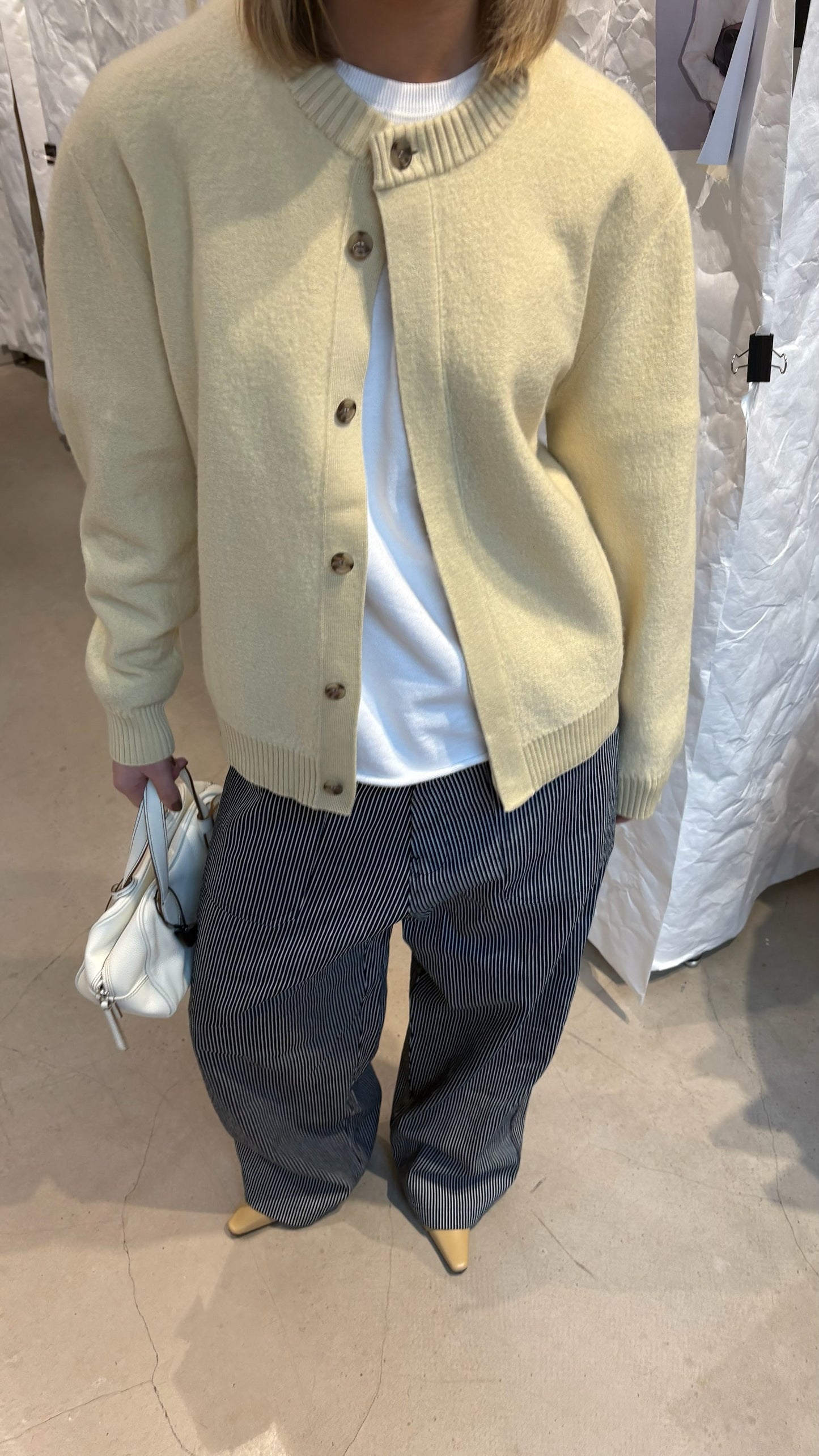 Cos Cardigan Butteryellow