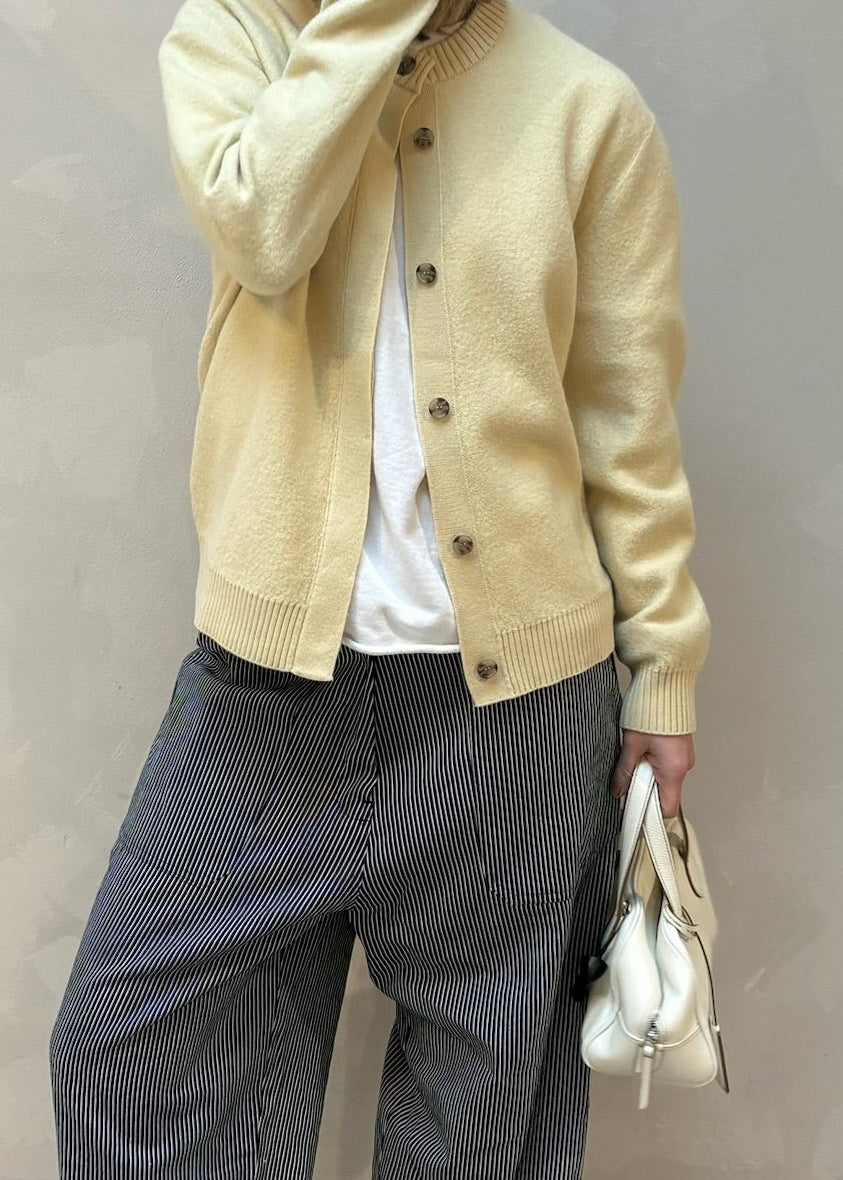 Cos Cardigan Butteryellow