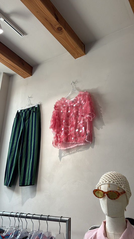 Munthe top pink - Laura Maree