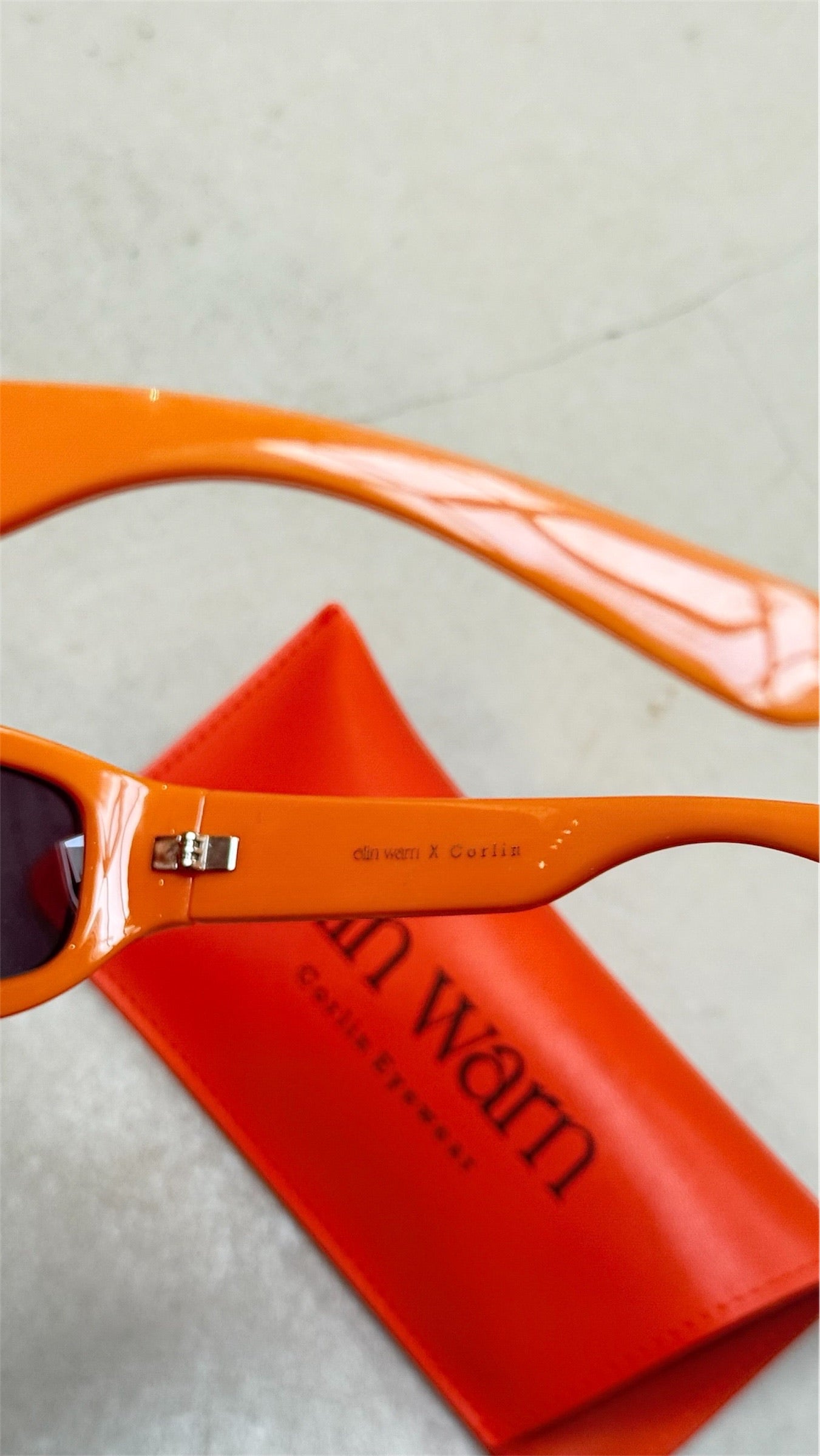 Elin Warn Sunglasses Orange
