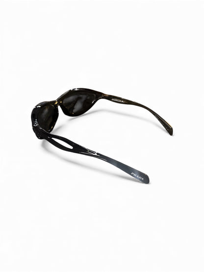 Prada Oval Sunglasses Black