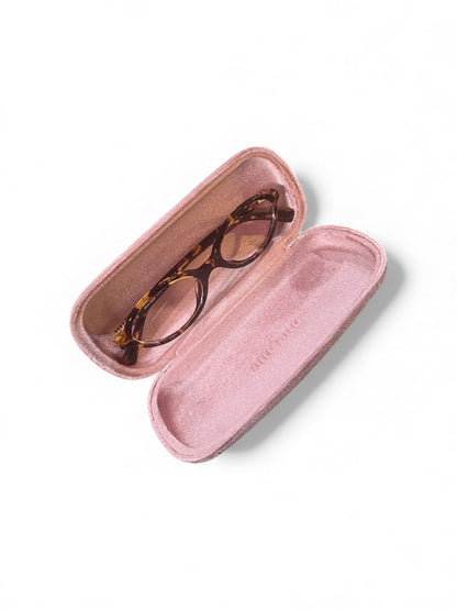 Miu Miu Oval Glasses Brown
