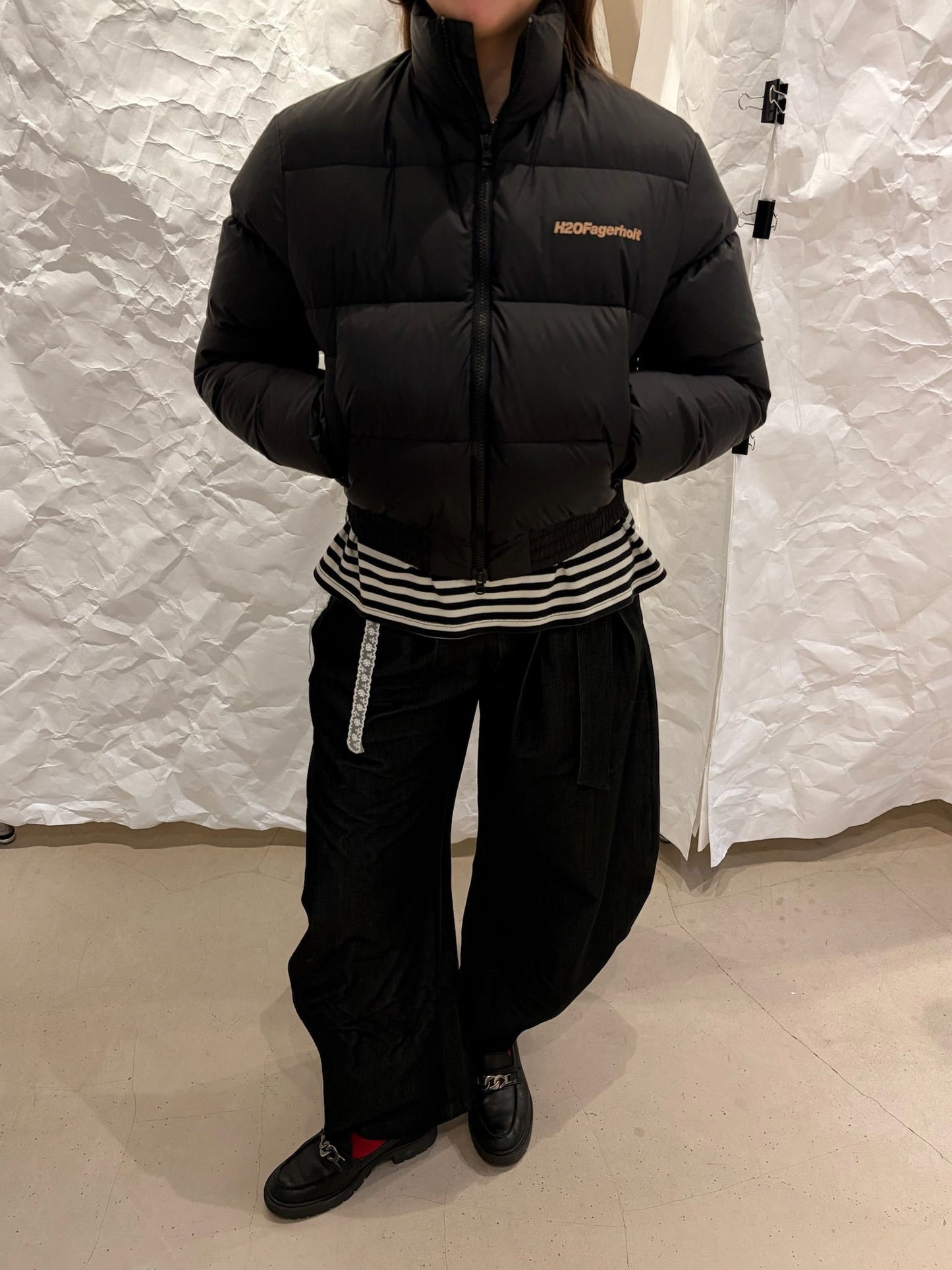 H20Fagerholt Pufferjacket Black