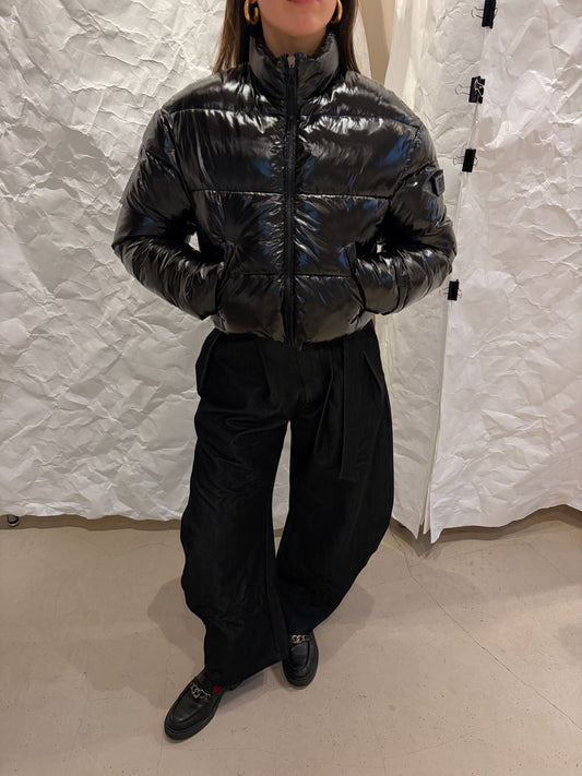 Rotate Puffer Jacket Black