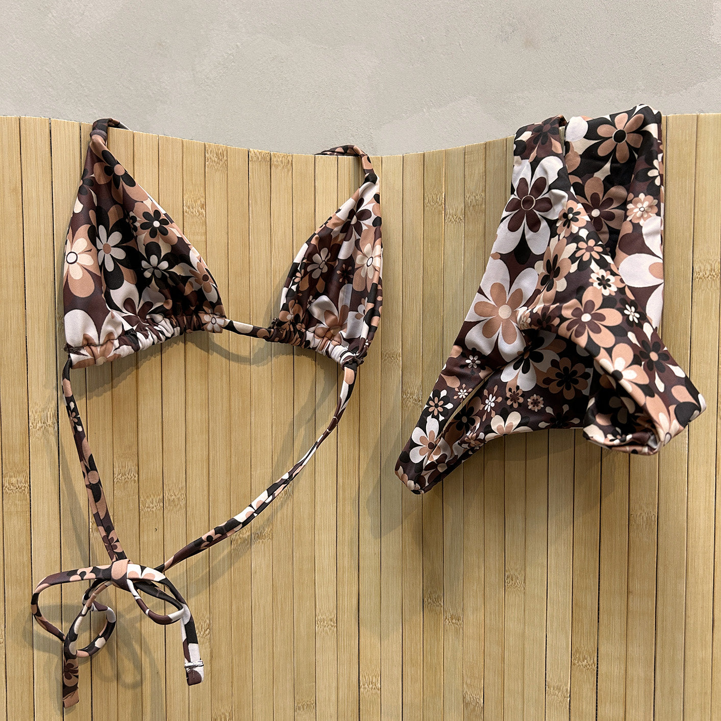 Elisabeth's Label Bikini Flower Brown