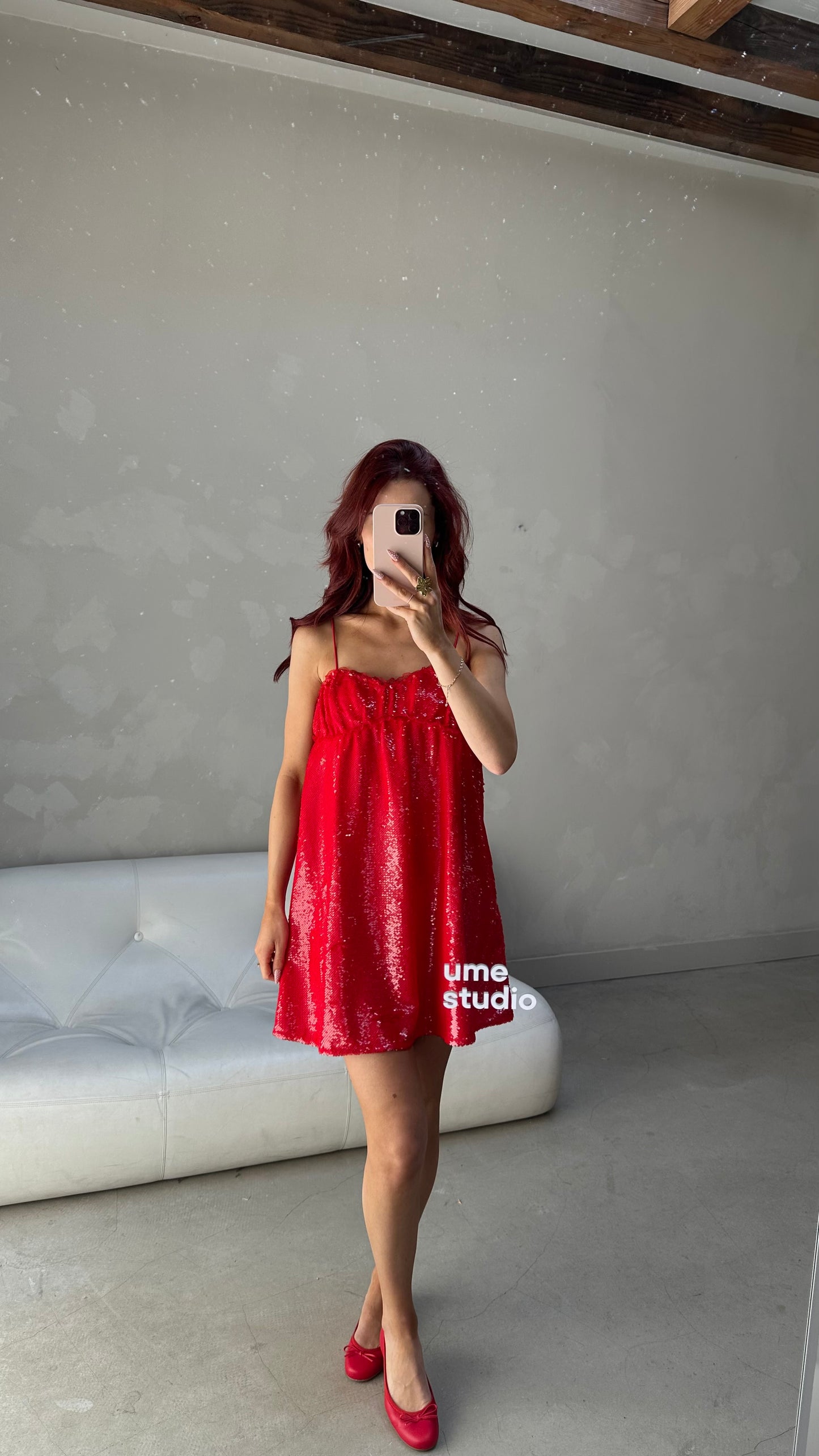 Ganni sequin - dress